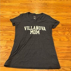 Villanova Mom Gray Short Sleeve Tee